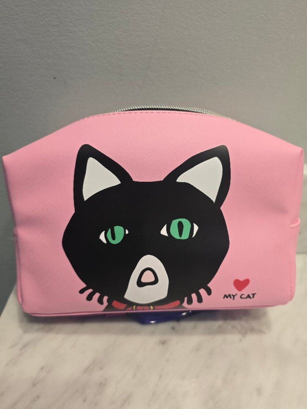 NWOT Marc Tetro Black Kitty Cat Bag